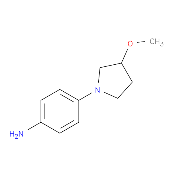 4-(3-methoxypyrrolidin-1-yl)aniline