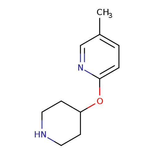 5-Methyl-2-(piperidin-4-yloxy)pyridine