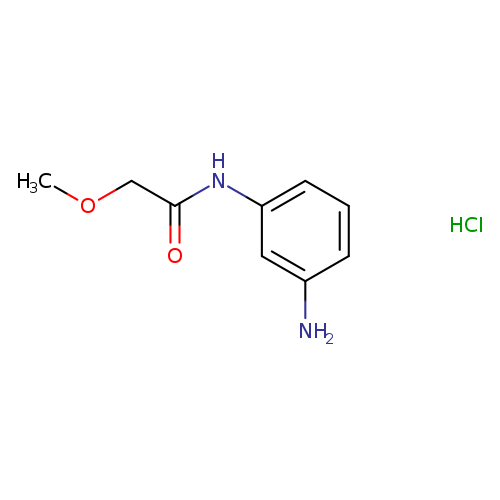 N-(3-aminophenyl)-2-methoxyacetamide hydrochloride