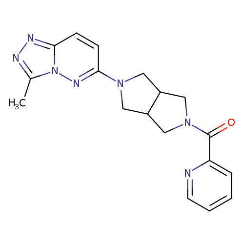 2-(5-{3-methyl-[1,2,4]triazolo[4,3-b]pyridazin-6-yl}-octahydropyrrolo[3,4-c]pyrrole-2-carbonyl)pyridine