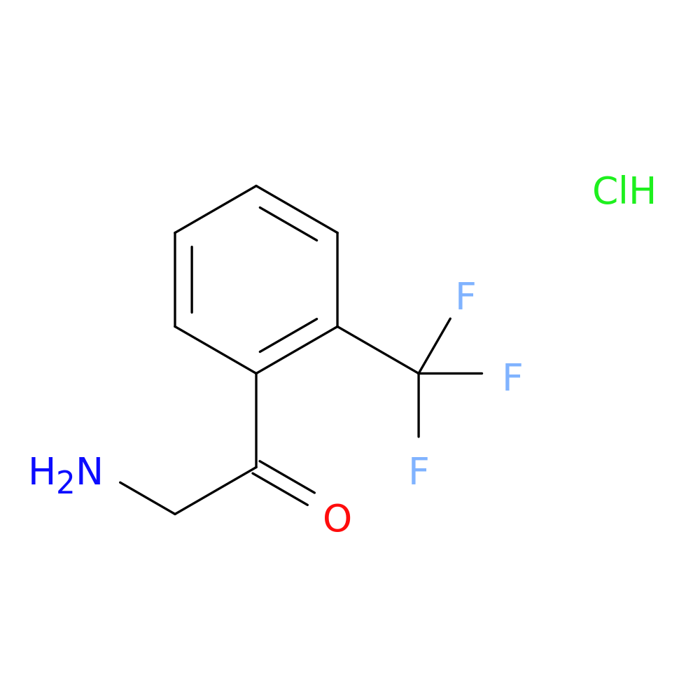 2-amino-1-[2-(trifluoromethyl)phenyl]ethan-1-one hydrochloride