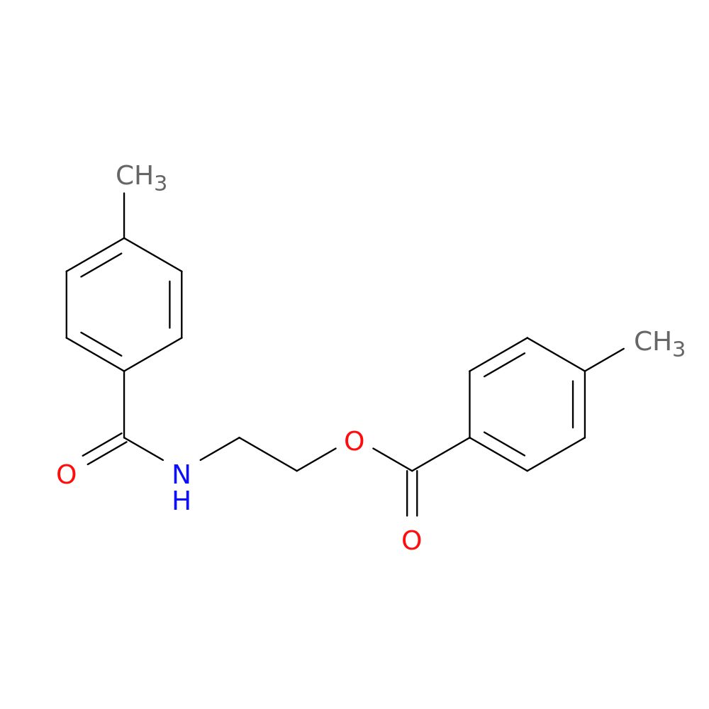 2-[(4-Methylbenzoyl)amino]ethyl 4-methylbenzoate