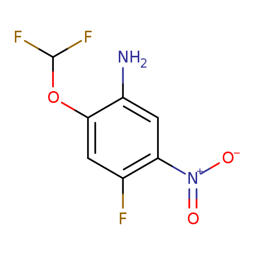 2-(difluoromethoxy)-4-fluoro-5-nitroaniline