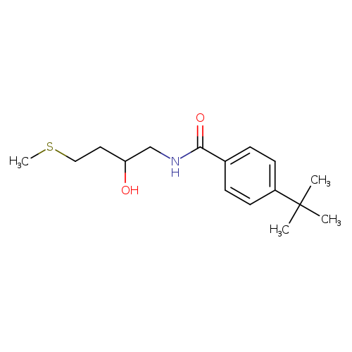 4-tert-butyl-N-[2-hydroxy-4-(methylsulfanyl)butyl]benzamide