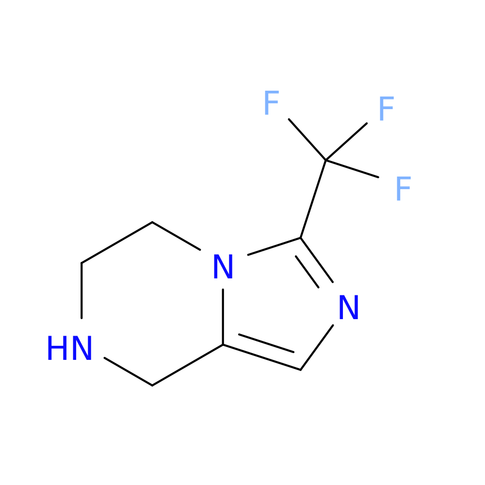 3-(Trifluoromethyl)-5,6,7,8-tetrahydroimidazo-[1,5-a]pyrazine