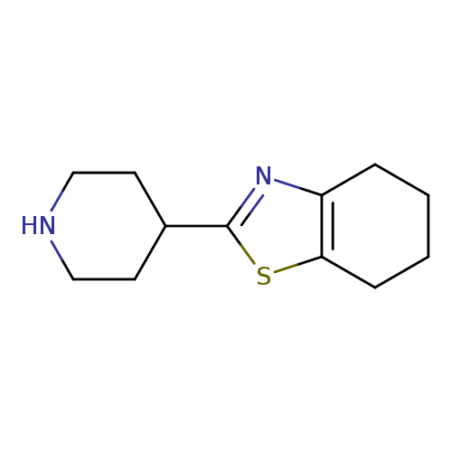 2-(piperidin-4-yl)-4,5,6,7-tetrahydro-1,3-benzothiazole