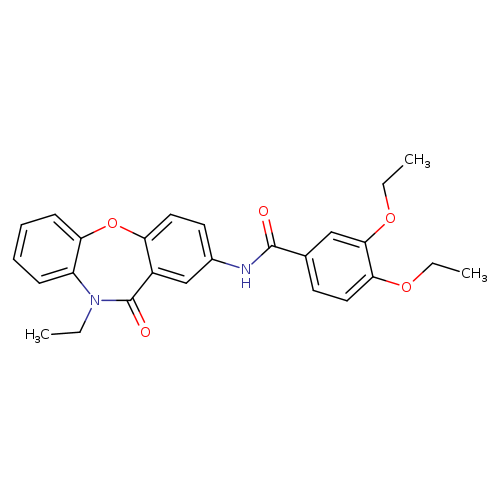 3,4-diethoxy-N-{9-ethyl-10-oxo-2-oxa-9-azatricyclo[9.4.0.0^{3,8}]pentadeca-1(11),3(8),4,6,12,14-hexaen-13-yl}benzamide