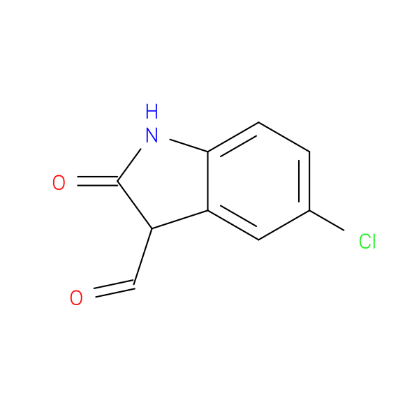 5-Chloro-2-oxoindoline-3-carbaldehyde