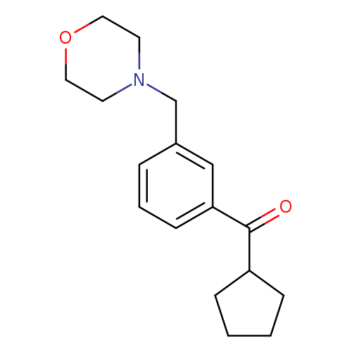 Cyclopentyl 3-(morpholinomethyl)phenyl ketone