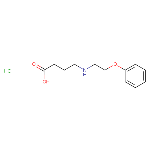 4-[(2-phenoxyethyl)amino]butanoic acid hydrochloride