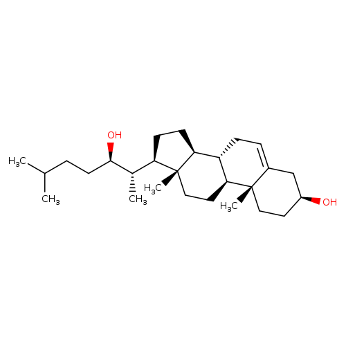 Cholest-5-ene-3,22-diol, (3β,22R)-