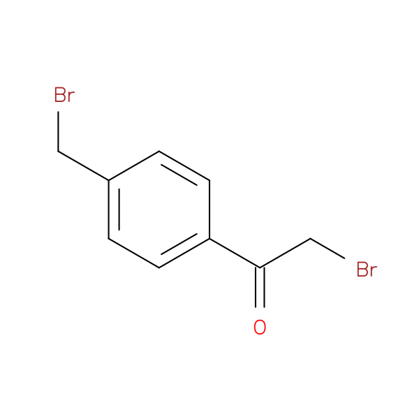 2-bromo-1-[4-(bromomethyl)phenyl]ethan-1-one