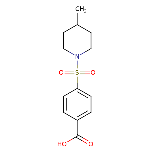 4-[(4-Methylpiperidin-1-yl)sulfonyl]benzoic acid