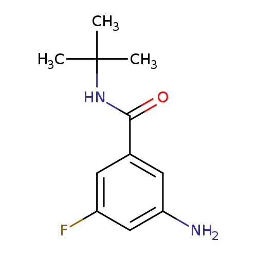3-Amino-N-tert-butyl-5-fluorobenzamide