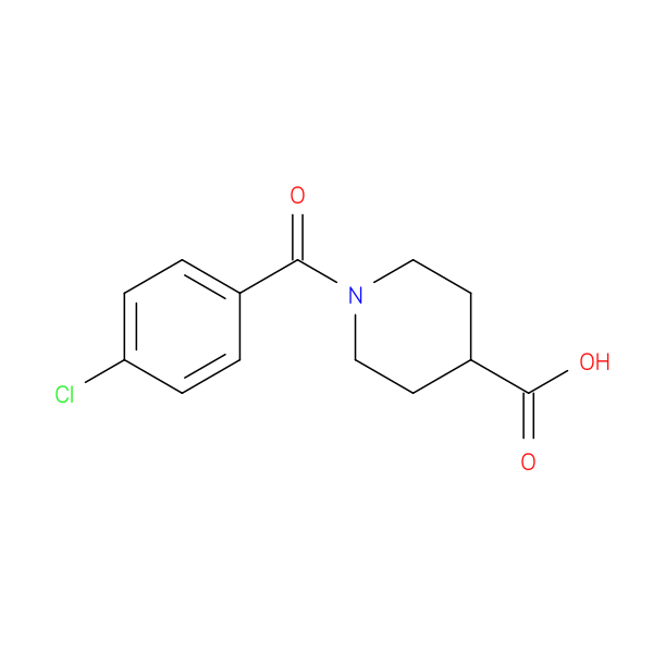 1-(4-Chlorobenzoyl)-4-piperidinecarboxylic acid