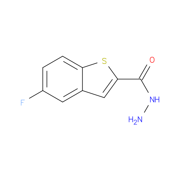 5-fluoro-1-benzothiophene-2-carbohydrazide