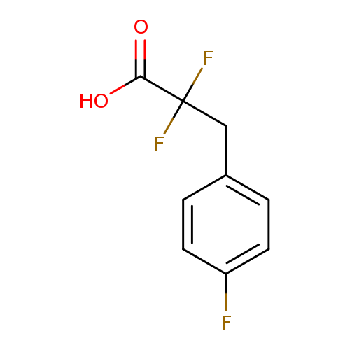 2,2-DIFLUORO-3-(4-FLUOROPHENYL)PROPANOIC ACID