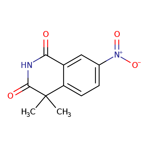 1,3(2H,4H)-Isoquinolinedione, 4,4-dimethyl-7-nitro-