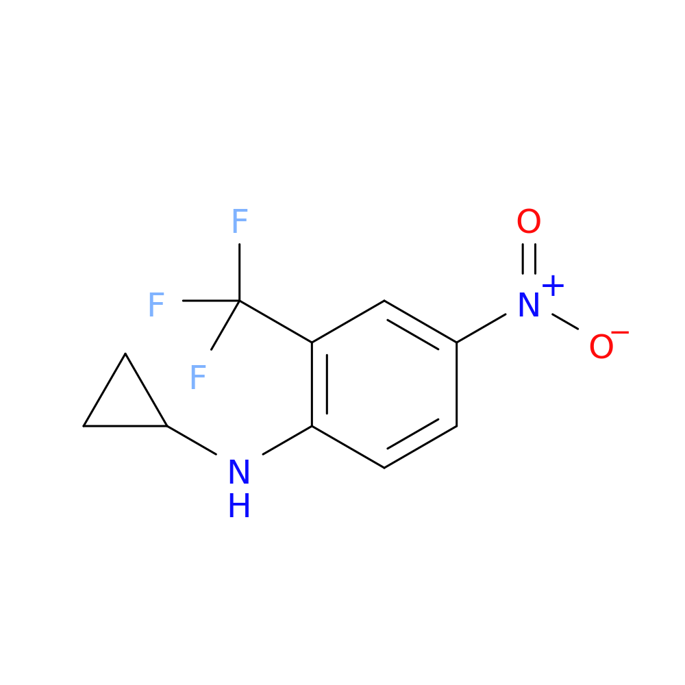 N-Cyclopropyl-4-nitro-2-(trifluoromethyl)aniline