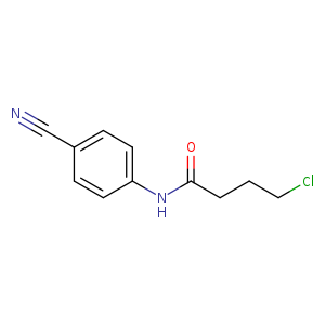 4-Chloro-n-(4-cyanophenyl)butanamide