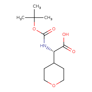 Boc-(2S)-Gly-4-pyranoyl