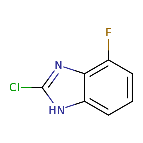 1H-Benzimidazole,2-chloro-4-fluoro-(9CI)