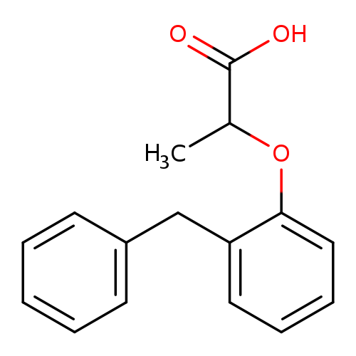 2-(2-benzylphenoxy)propanoic acid