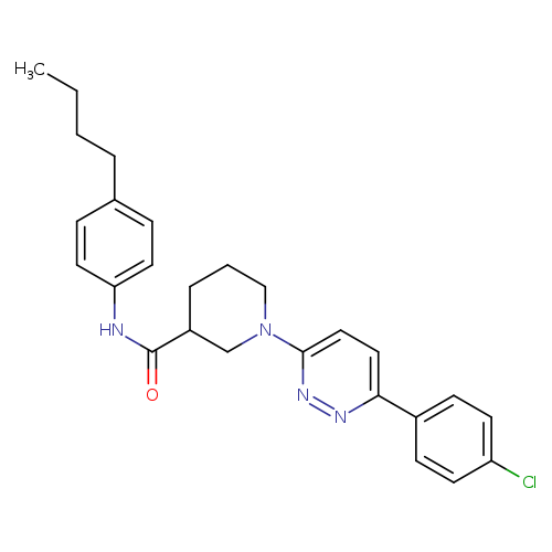 N-(4-butylphenyl)-1-[6-(4-chlorophenyl)pyridazin-3-yl]piperidine-3-carboxamide