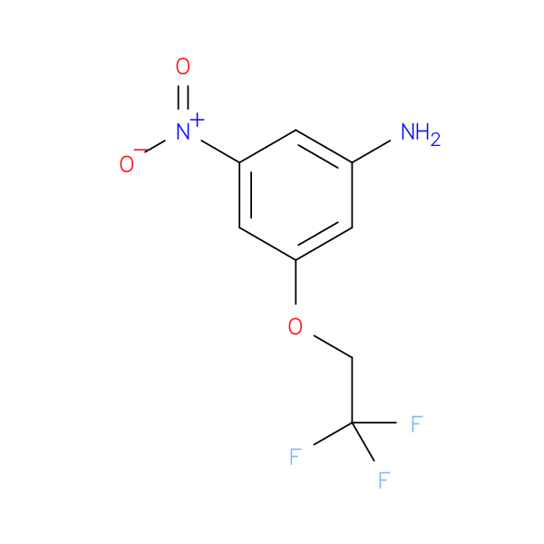 3-nitro-5-(2,2,2-trifluoroethoxy)aniline