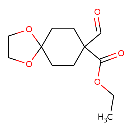 1,4-Dioxaspiro[4.5]decane-8-carboxylic acid, 8-formyl-, ethyl ester