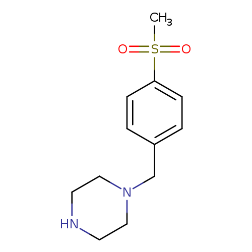 1-(4-(Methylsulfonyl)benzyl)piperazine