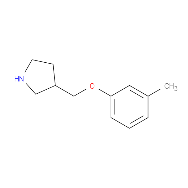 3-[(3-Methylphenoxy)methyl]pyrrolidine