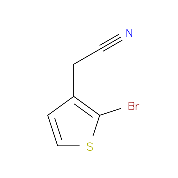2-(2-bromothiophen-3-yl)acetonitrile