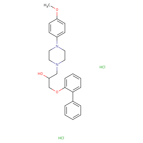 1-{[1,1'-biphenyl]-2-yloxy}-3-[4-(4-methoxyphenyl)piperazin-1-yl]propan-2-ol dihydrochloride