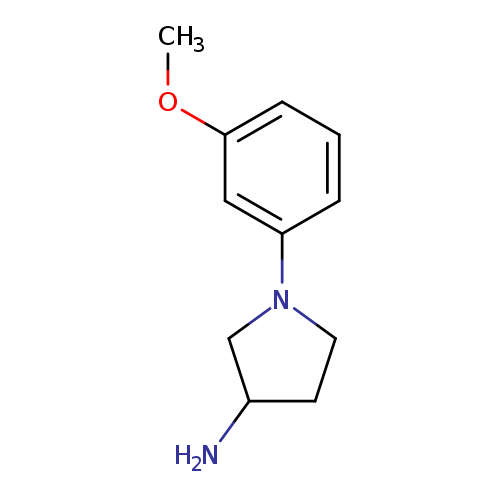 1-(3-methoxyphenyl)pyrrolidin-3-amine