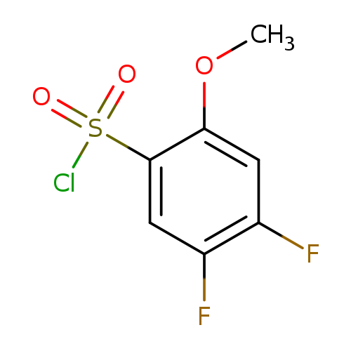 4,5-Difluoro-2-methoxybenzene-1-sulfonyl chloride