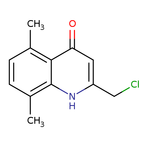 2-(Chloromethyl)-5,8-dimethylquinolin-4(1H)-one
