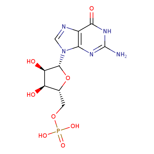 ((2R,3S,4R,5R)-5-(2-Amino-6-oxo-1H-purin-9(6H)-yl)-3,4-dihydroxytetrahydrofuran-2-yl)methyl dihydrogen phosphate