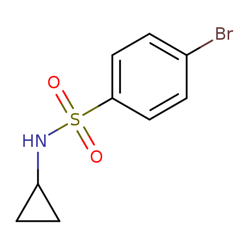 4-BROMO-N-CYCLOPROPYLBENZENESULPHONAMIDE