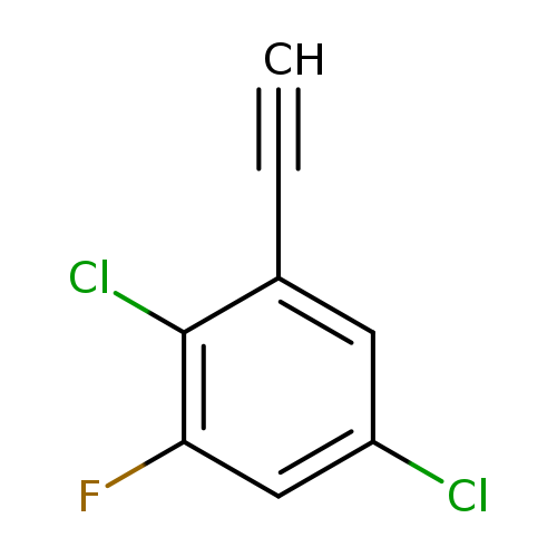 2,5-dichloro-1-ethynyl-3-fluorobenzene