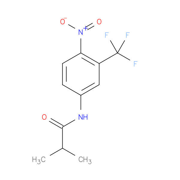 2-Methyl-N-(4-nitro-3-[trifluoromethyl]phenyl)propanamide