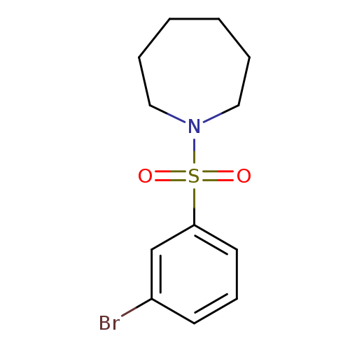 1-[(3-Bromobenzene)sulfonyl]homopiperidine