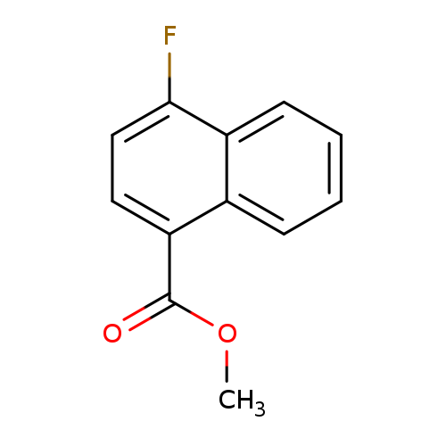 1-Naphthalenecarboxylic acid, 4-fluoro-, methyl ester
