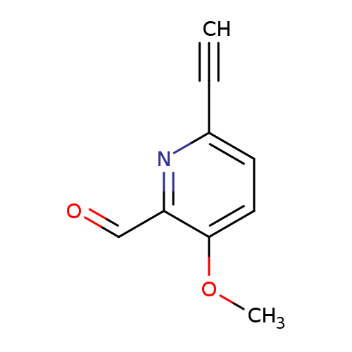 6-ethynyl-3-methoxypyridine-2-carbaldehyde