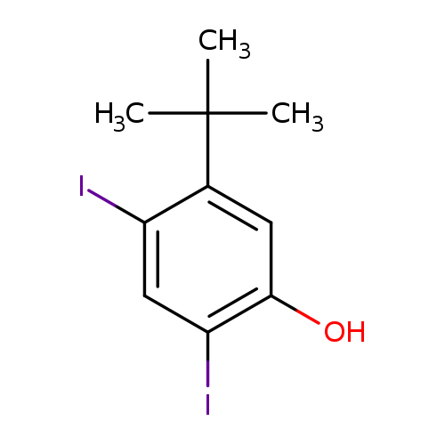 5-tert-butyl-2,4-diiodophenol