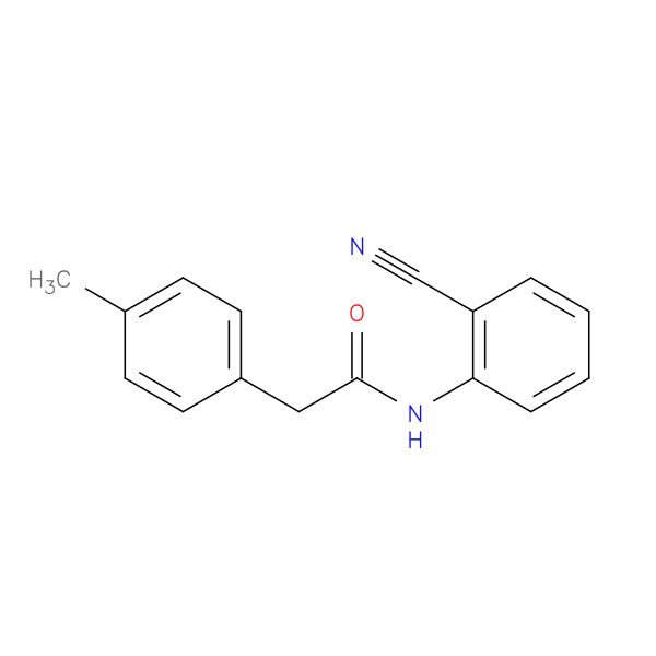 N-(2-cyanophenyl)-2-(4-methylphenyl)acetamide