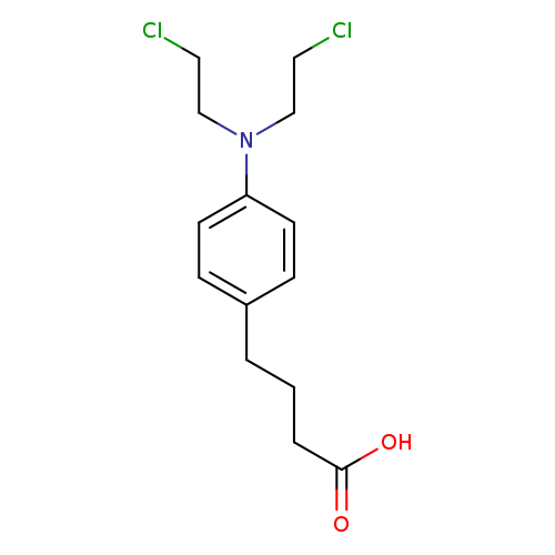 Benzenebutanoic acid, 4-[bis(2-chloroethyl)amino]-