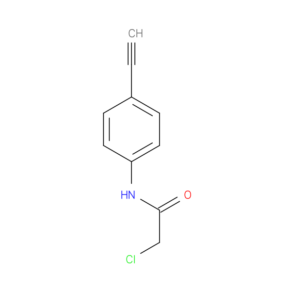 2-chloro-N-(4-ethynylphenyl)acetamide
