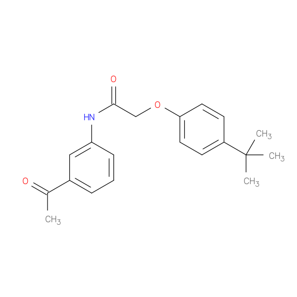 N-(3-acetylphenyl)-2-(4-tert-butylphenoxy)acetamide