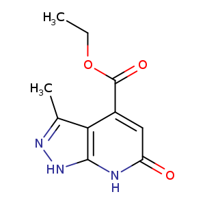 ethyl 3-methyl-6-oxo-1,7-dihydropyrazolo[3,4-b]pyridine-4-carboxylate